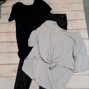 NWT hi-low crop t-shirt(3)